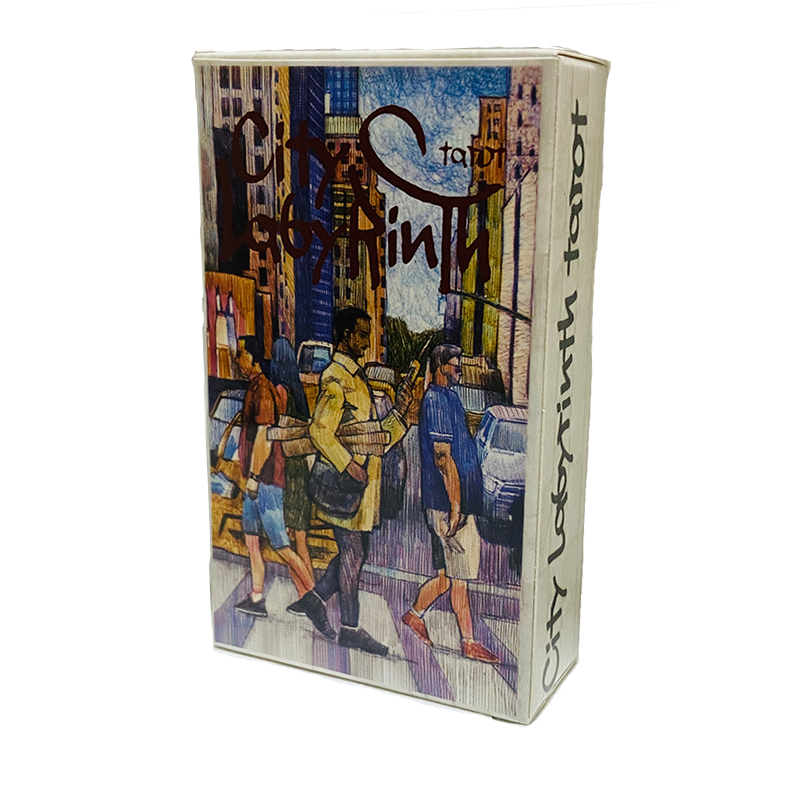 Board Game Live - City Labyrinth Tarotkaarten 78-delige set Engelse