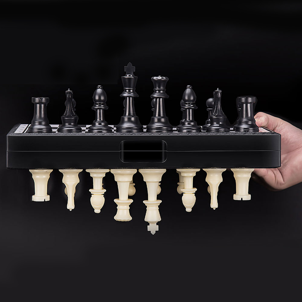 Magnetic Travel Chess - Draagbare speciale magnetische schaak backgammon dammen