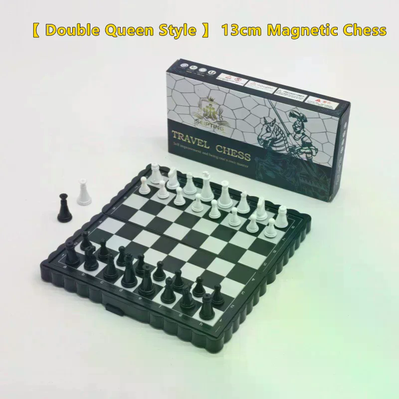 Magnetic Travel Chess - Mini magnetisch schaakspel Opvouwbaar plastic schaakbord