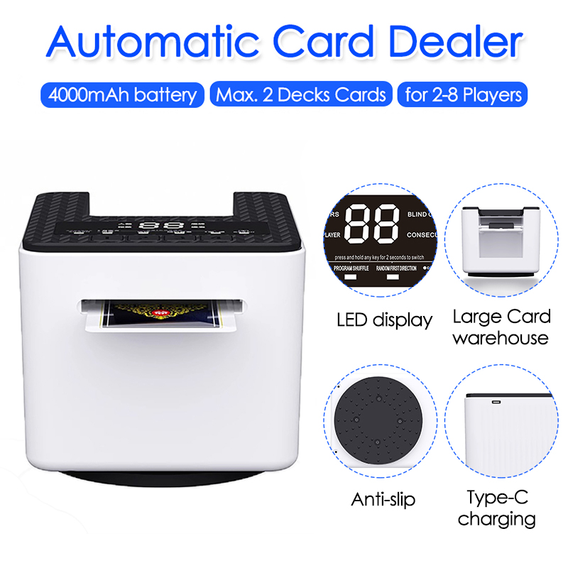 Board Game Card - 360 ° Rotatie Automatische Kaart Handelen
