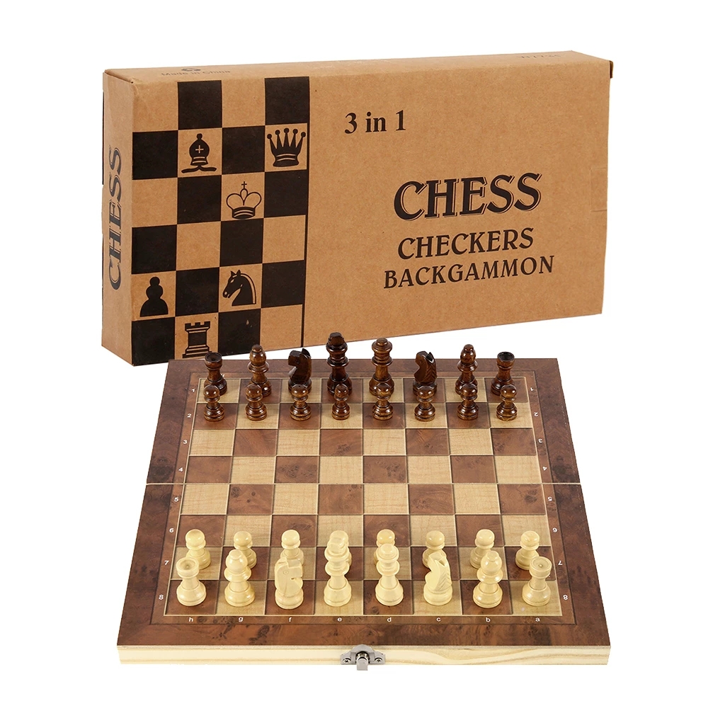 3-in-1 schaakbord, opvouwbaar  - Magnetic Travel Chess recensie en prijs