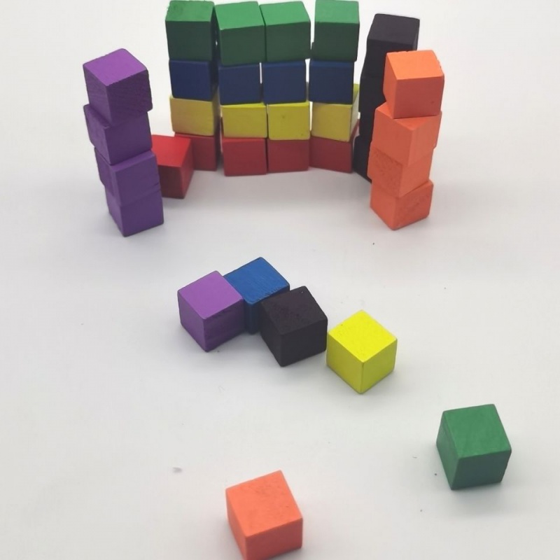 100 stks/partijen 10mm Houten  - Board Game Vector recensie en prijs