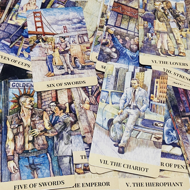 City Labyrinth Tarotkaarten 78 - Board Game Live recensie en prijs