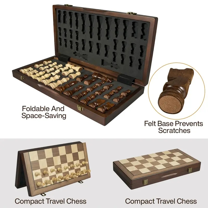 39,3 cm/15,47 inch magnetisch  - Magnetic Travel Chess recensie en prijs