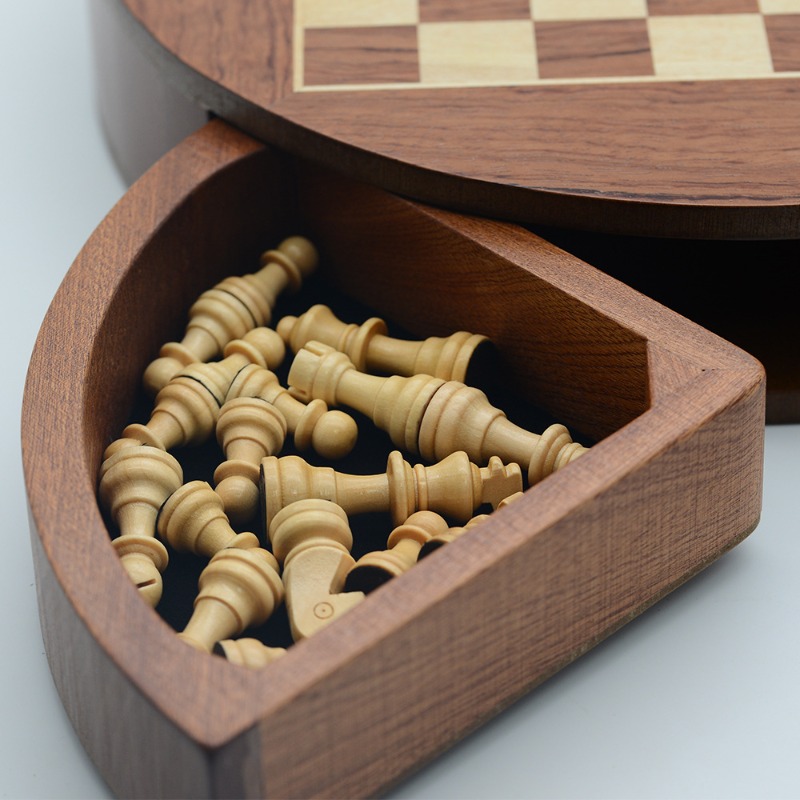 Ronde magnetische schaakset va - Magnetic Travel Chess recensie en prijs