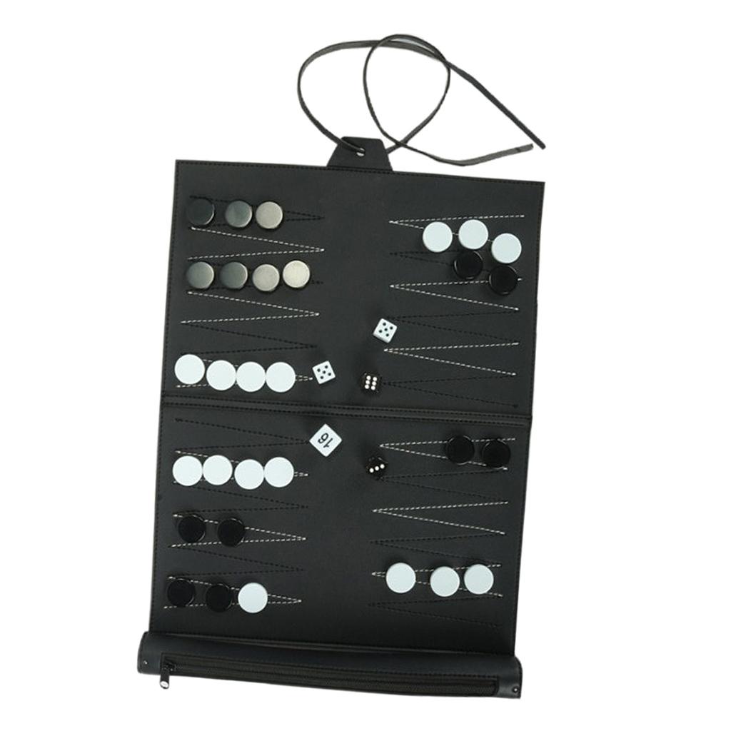 Vintage PU Lederen Backgammon  - Board Game For 5 Players recensie en prijs