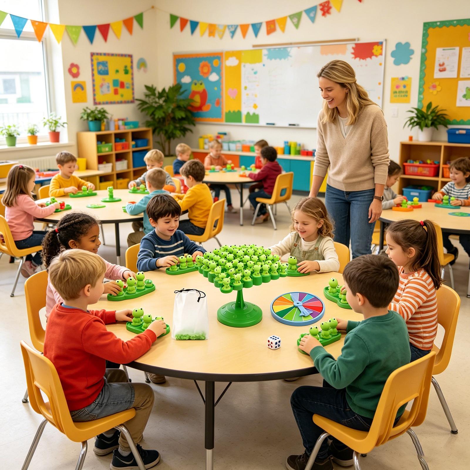 Kinderen Kikker Balans Boom Bo - Board Game Live recensie en prijs