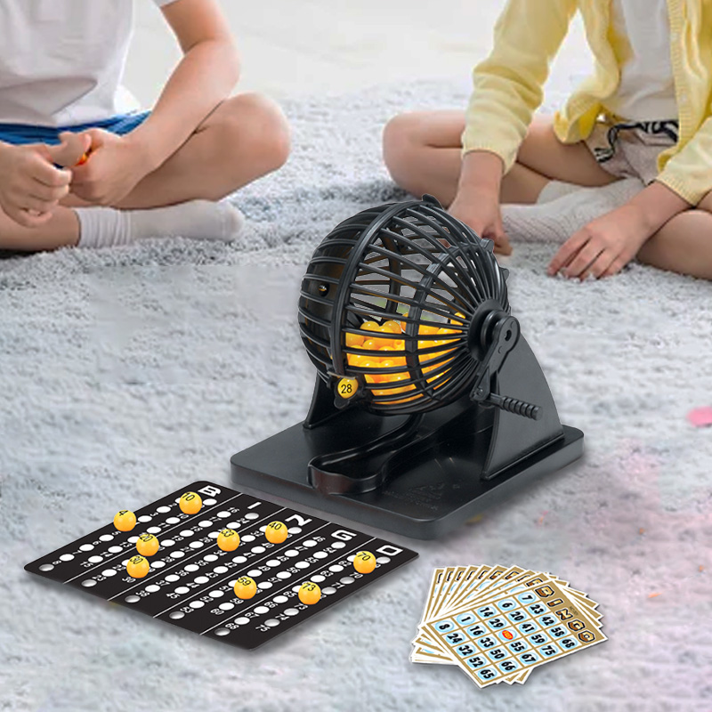 Bingo Loterij Machine Kooi Swe - Board Game Live recensie en prijs