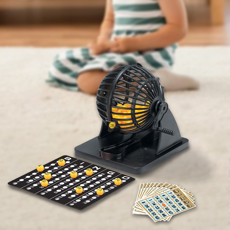 Bingo Loterij Machine Kooi Swe - Board Game Live recensie en prijs