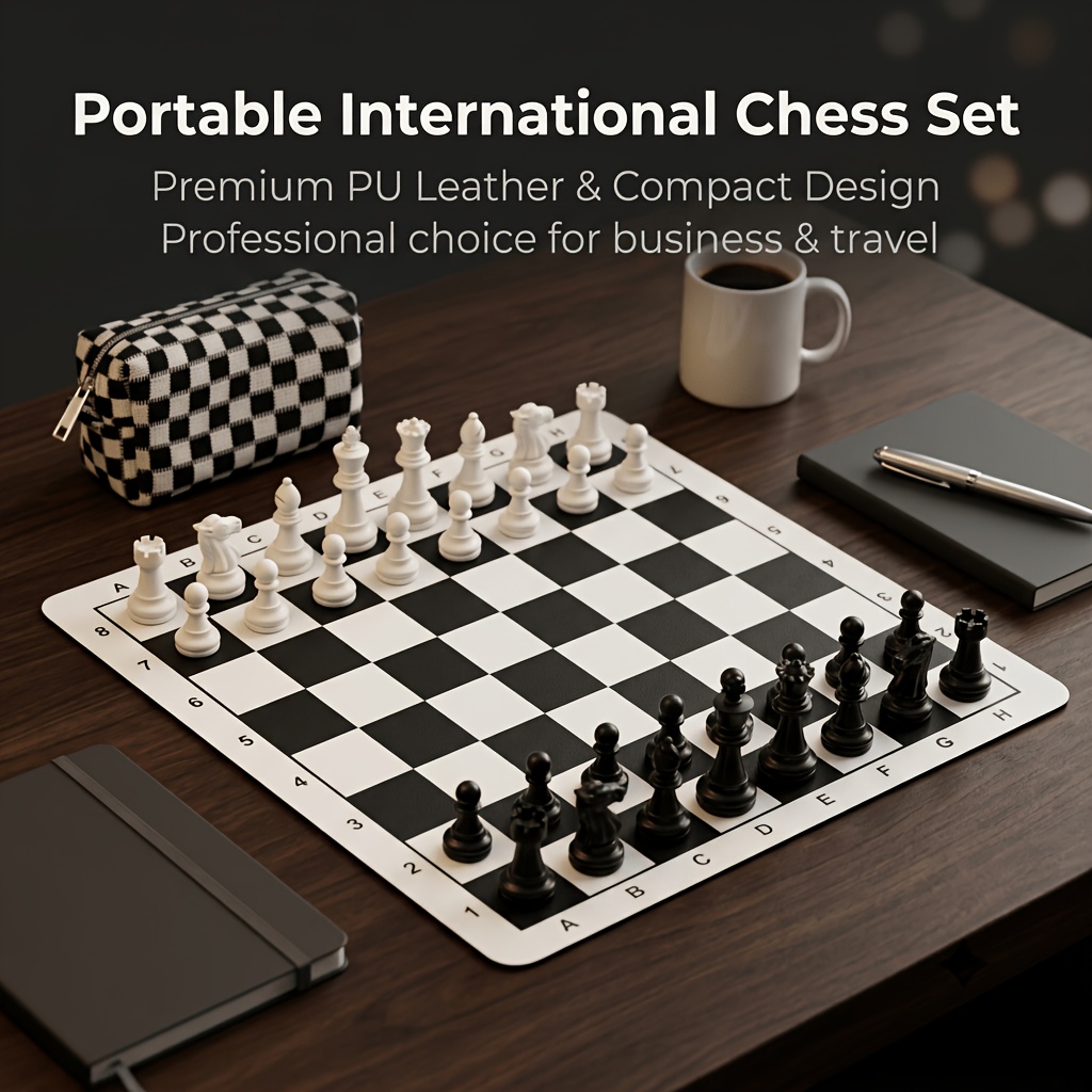 35cm/13.78in Schaakspel Opvouw - Magnetic Travel Chess recensie en prijs