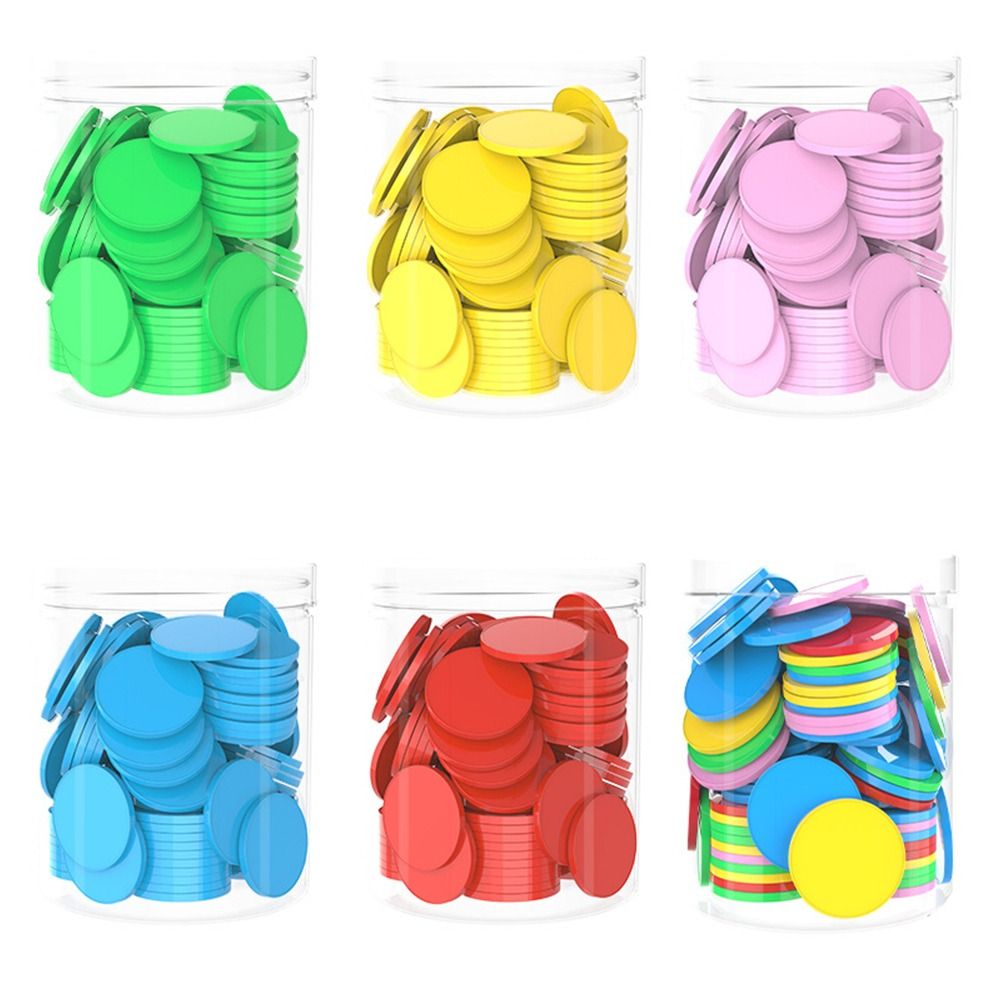 100 stuks Plastic Telchips Opt - Board Game Vector recensie en prijs