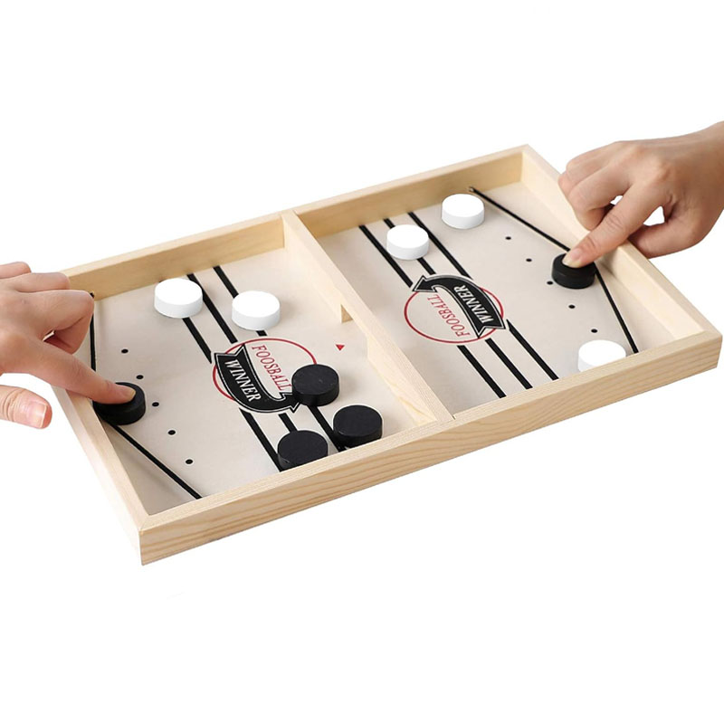 Snelle Sling Puck Tafelvoetbal - Board Game Live recensie en prijs