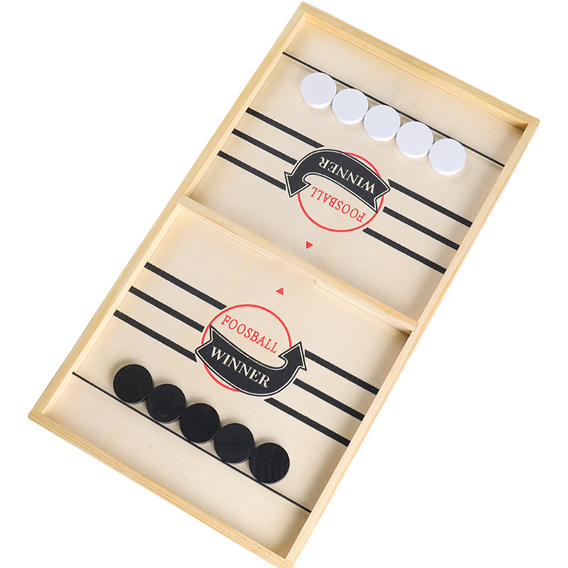 Snelle Sling Puck Tafelvoetbal - Board Game Live recensie en prijs