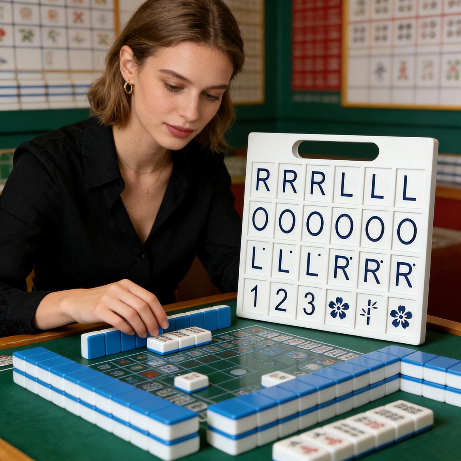 Solo Mahjong-bord 24 vakjes Dr - Board Game Live recensie en prijs