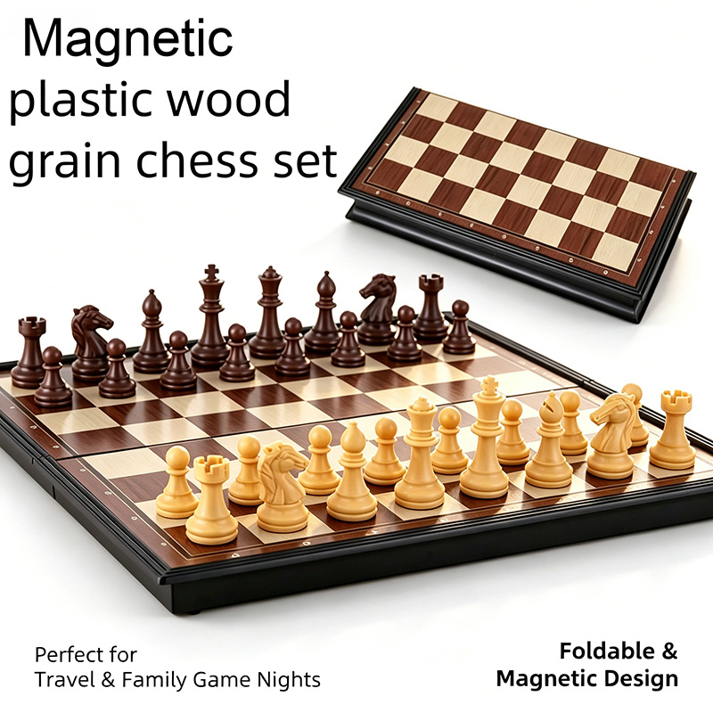 24CM opvouwbaar magnetisch sch - Magnetic Travel Chess recensie en prijs