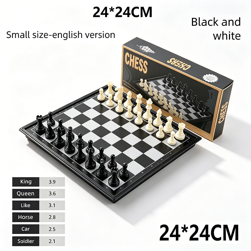 24CM opvouwbaar magnetisch sch - Magnetic Travel Chess recensie en prijs