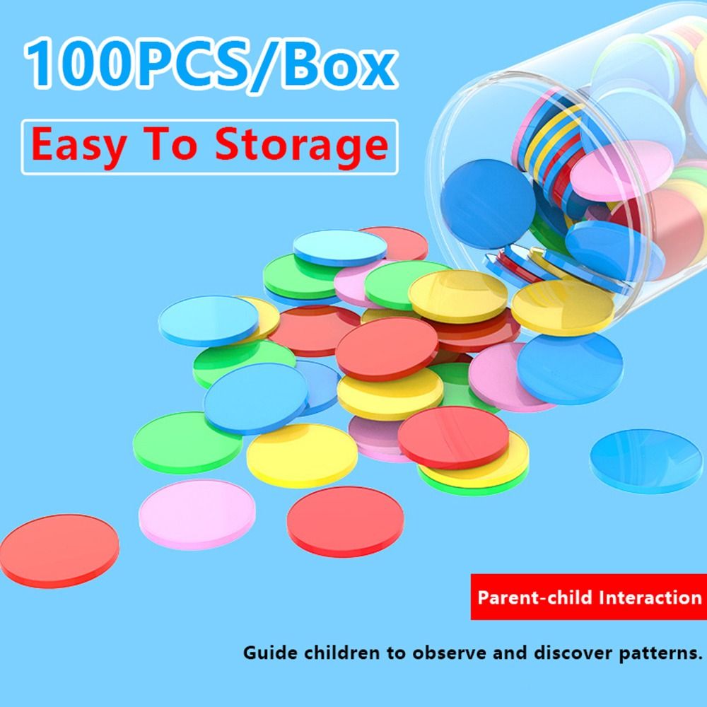 100 stuks Plastic Telchips Opt - Board Game Vector recensie en prijs