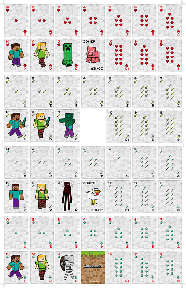 Nieuwe Minecraft-spellen, poke - Board Game Card recensie en prijs