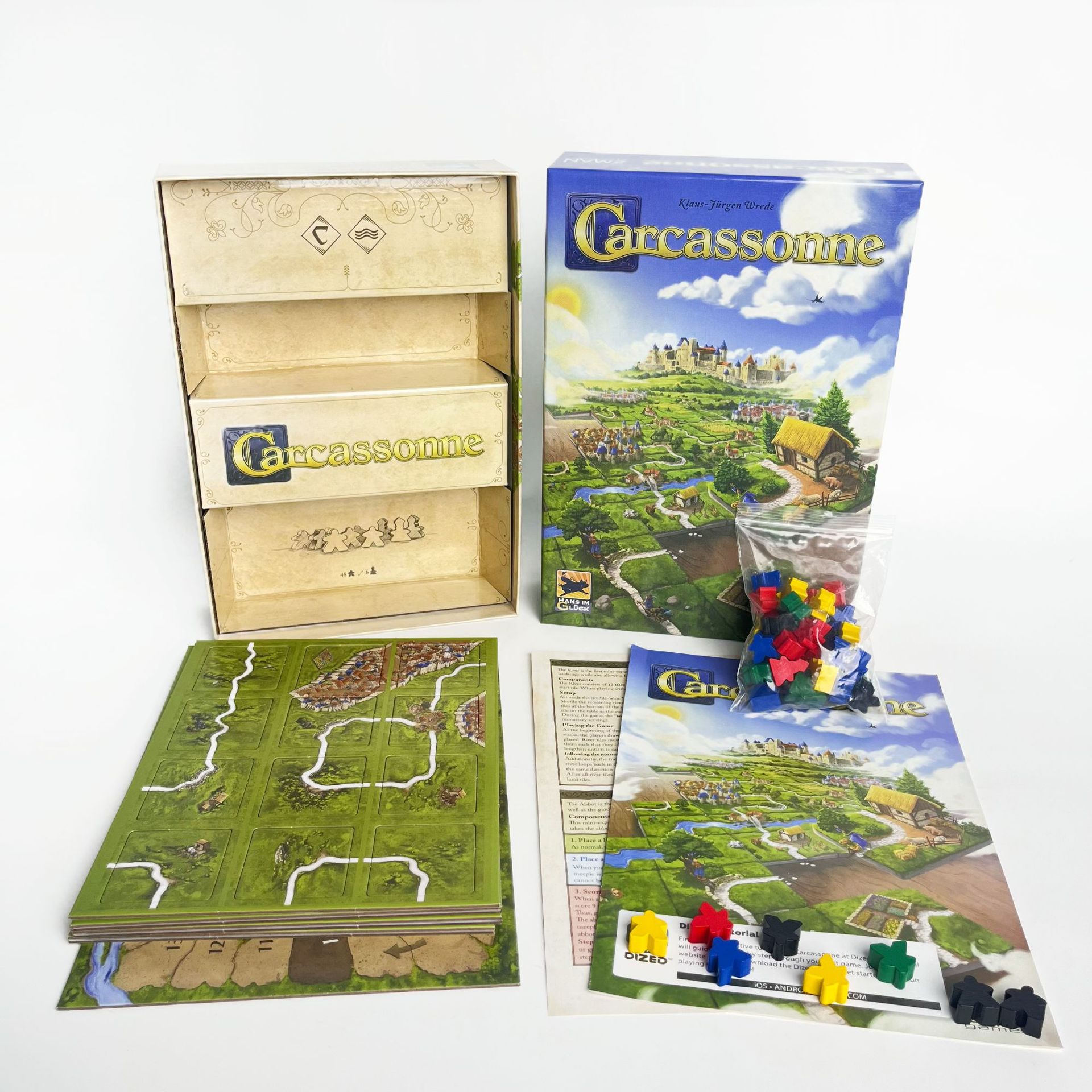 Carcassonne V3.0 Bordspel - Mi - Board Game Vector recensie en prijs